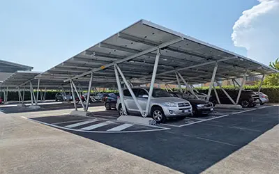 Ombrière Photovoltaïque